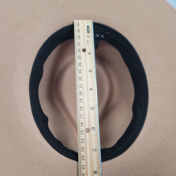 Patina Women's Tan Wool Felt Handcrafted Hat Size Small - Picture 10 of 10